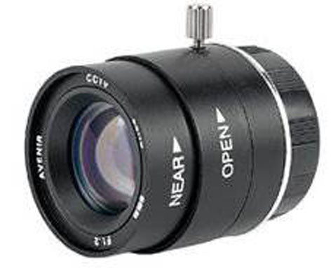Lente 4mm iris manual para camara CCTV