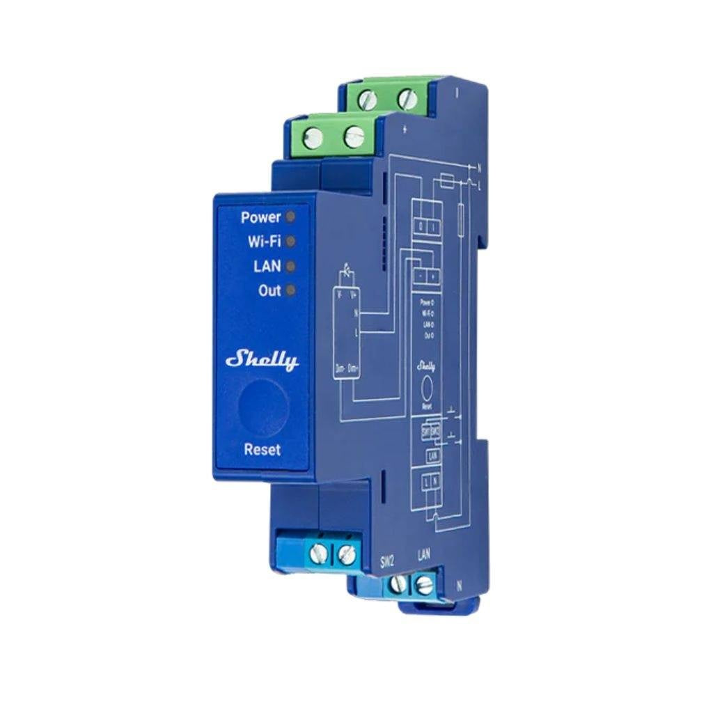 Dimmer Shelly Pro PM Wi-fi DIN
