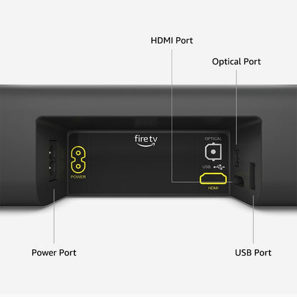 Barra sonido Amazon Fire TV Soundbar open box