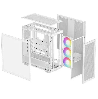 Gabinete Deepcool Morpheus blanco - Tecatech-uy