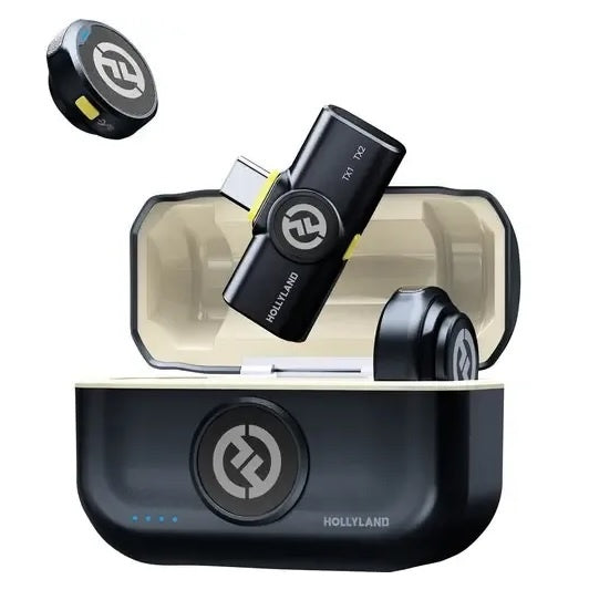 Micrófono Hollyland LARK M2 USB-C Inalámbrico Charcoal