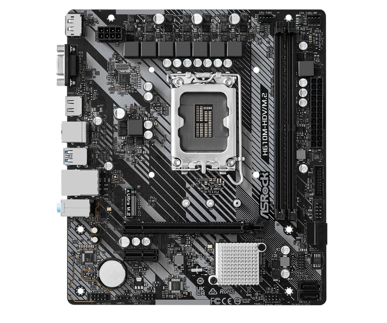 Mother Asrock H610M-HDV/M.2 R2.0 LGA 1700