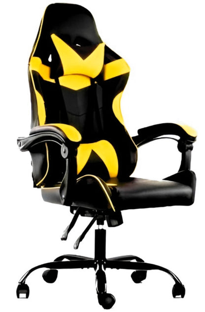 Silla Gamer Lumax ROM negro/amarillo