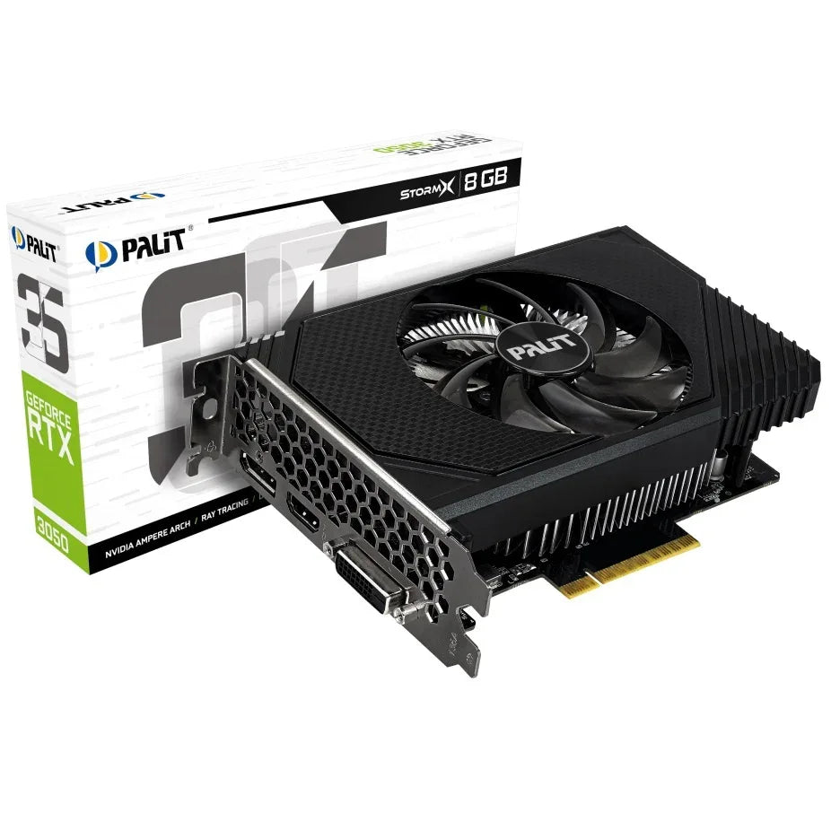 Tarjeta Video Palit RTX 3050 StormX 6GB - Tecatech-uy