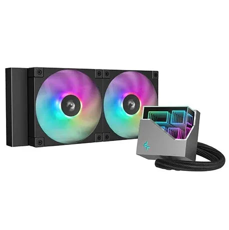 Cooler Liquido DeepCool LT360 ARGB negro - Tecatech-uy