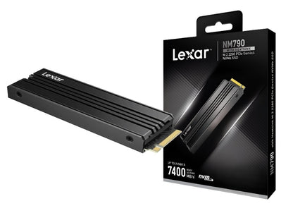 Disco SSD Lexar NM790 2TB M.2 2280 NVMe PCIe Gen4x4 c/disipador