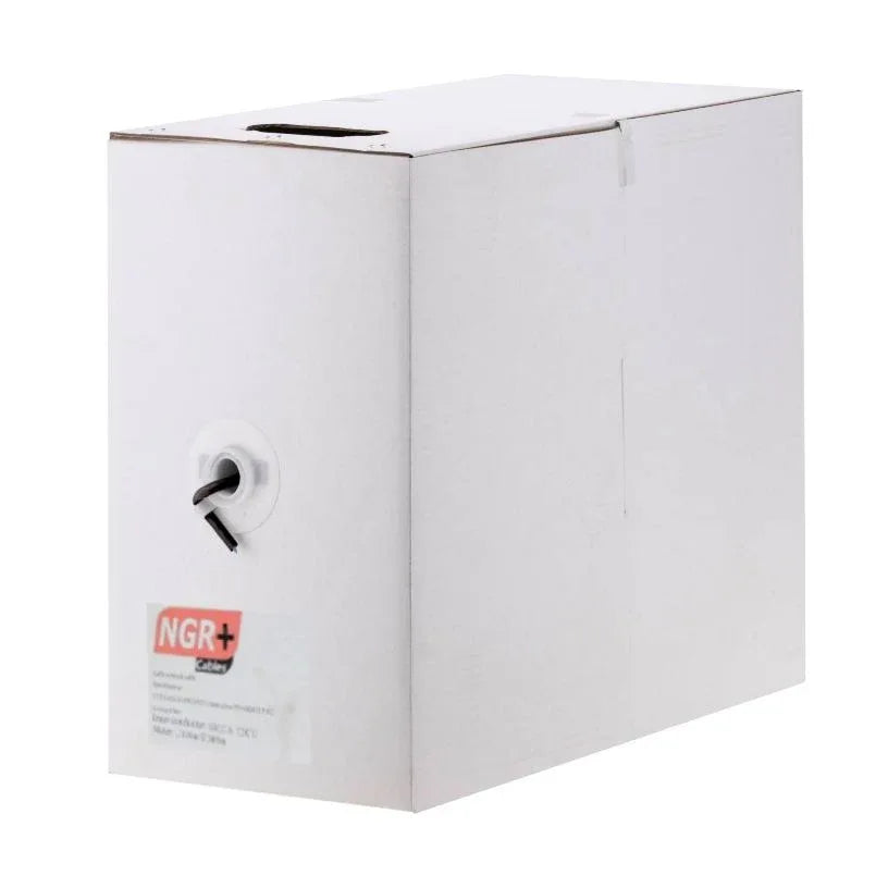 Cable UTP NRG+ Cat5E 100 metros - aluminio - Tecatech-uy