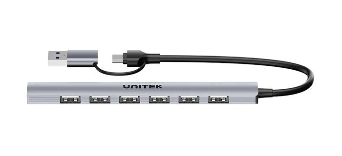 HUB USB-C Unitek 7 en 1