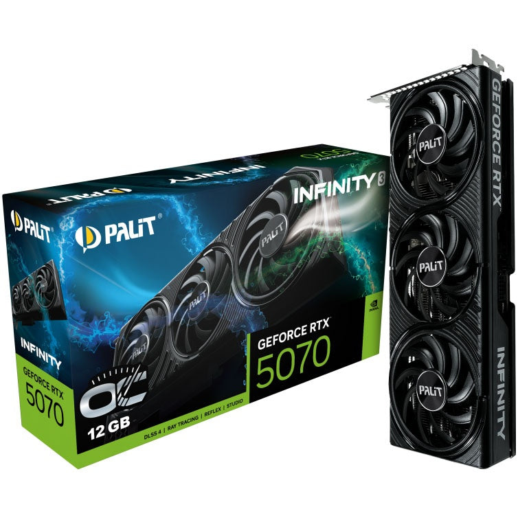 Tarjeta Video Palit RTX 5070 Infinity 3 OC 12GB