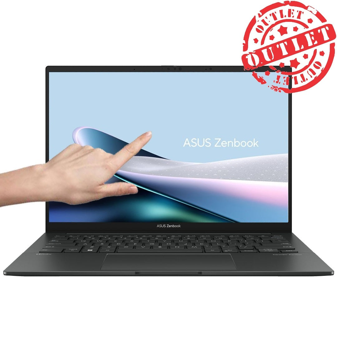 Notebook Asus Zenbook Core Ultra 5 4.5Ghz, 8GB, 512GB SSD, 14 OLED Touch (con detalles)