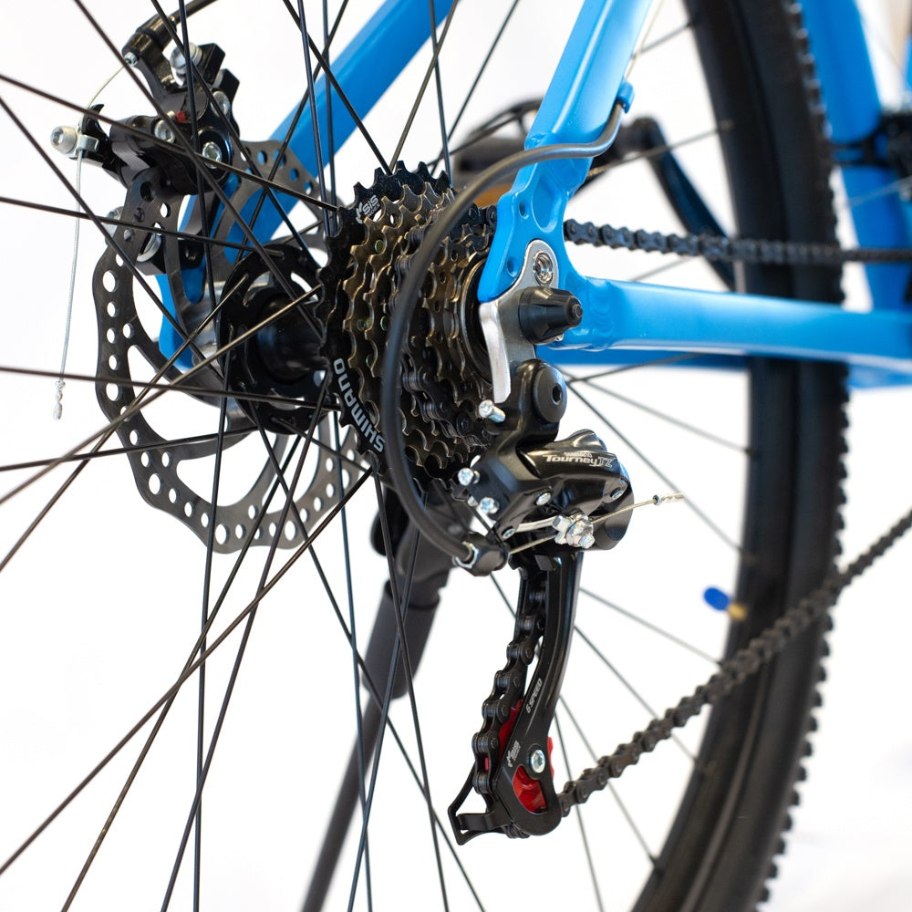 Bicicleta Randers montaña 21V R29 azul con negro M