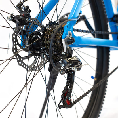 Bicicleta Randers montaña 21V R29 azul con negro M