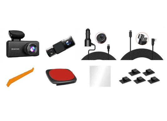 Dashcam Redtiger F17 PLUS 2.7K Quad Canal GPS WiFi