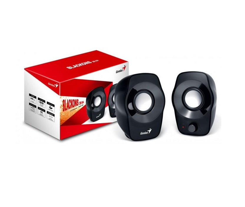 Parlantes Genius SP-J120 negro