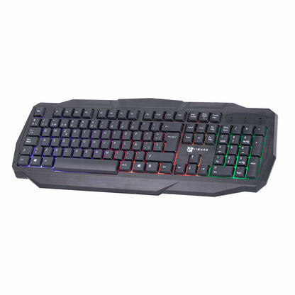 Teclado X-Lizzard gamer RGB en español usb