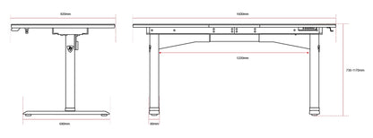 Escritorio Gamer Arozzi Arena Moto negro