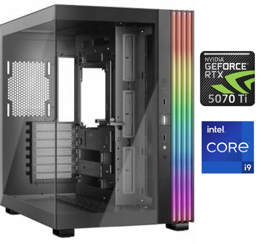 Equipo Gamer Core i9 14900KF, 32GB, 1TB, RTX 5070Ti 16GB