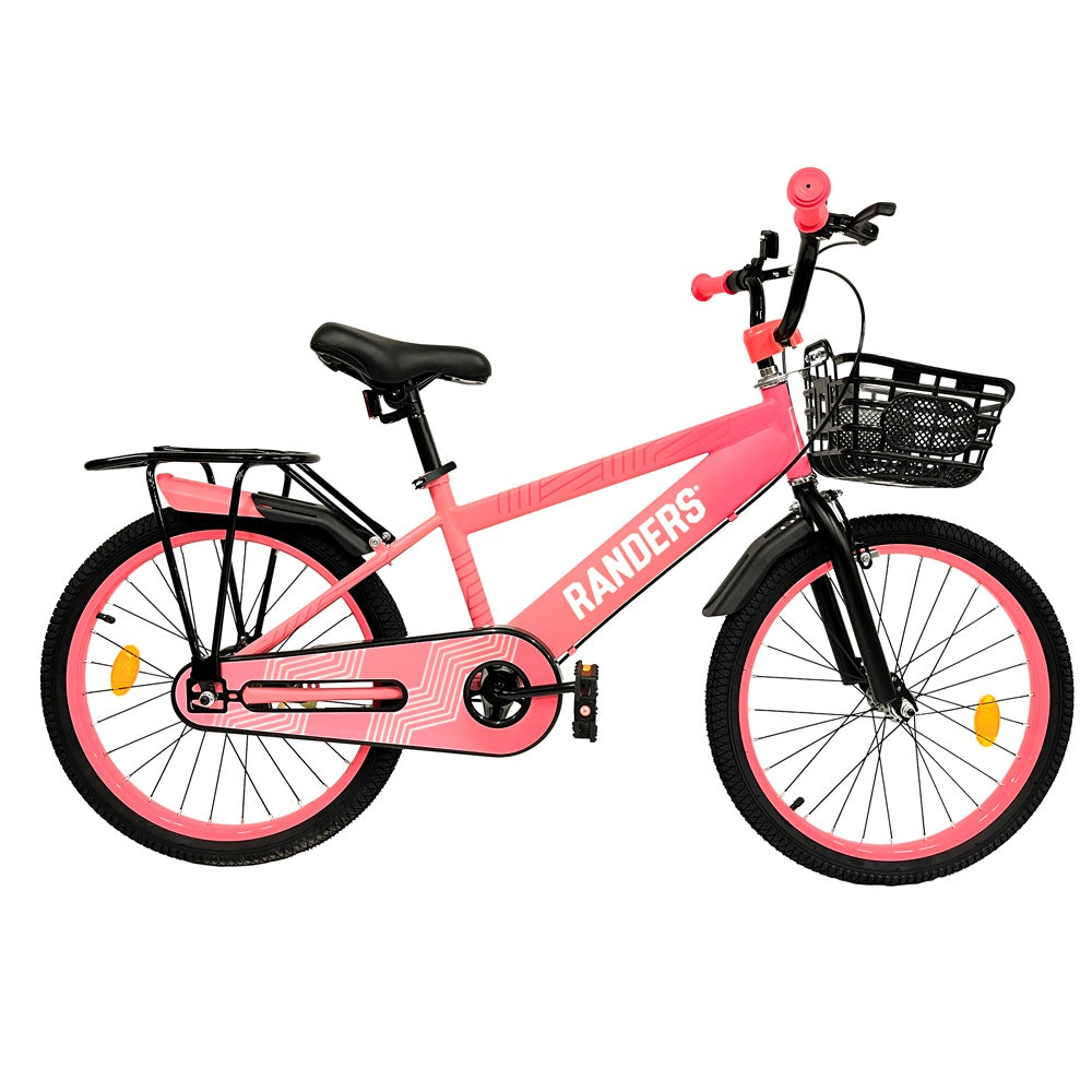 Bicicleta Randers Rodado 20 con parrilla y canasto
