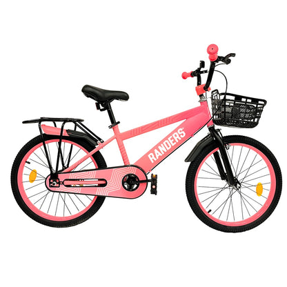 Bicicleta Randers Rodado 20 con parrilla y canasto