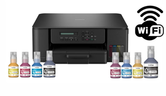 Impresora Brother Multifunción Wi-Fi + Botellas de recarga extra