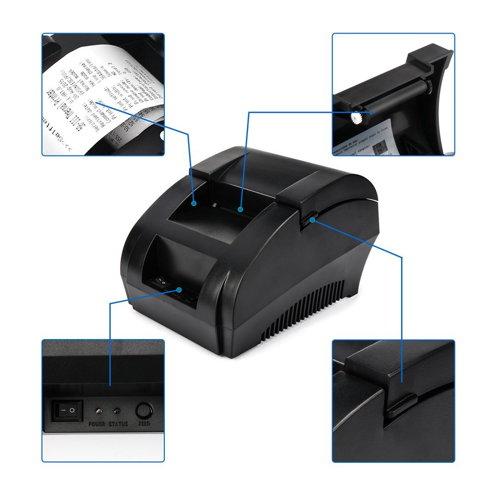 Impresora Térmica Netum USB+BT 55mm