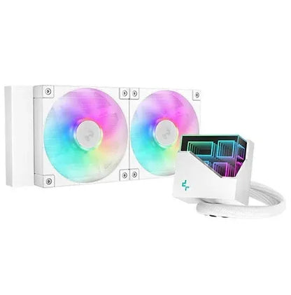Cooler Liquido DeepCool LT360 ARGB blanco - Tecatech-uy