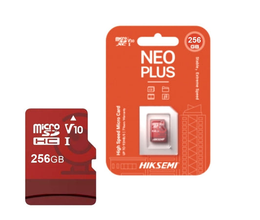 Memoria MicroSD Hiksemi 256GB video vigilancia 