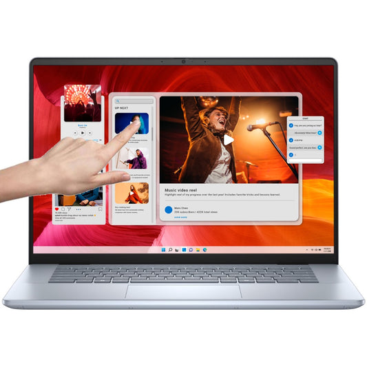 Notebook Dell Core Ultra 9 185H 5.1Ghz, 16GB, 512GB SSD, 16 FHD+ Touch