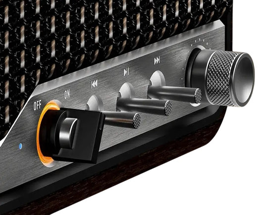 Parlante Edifier S300 negro nogal bluetooth