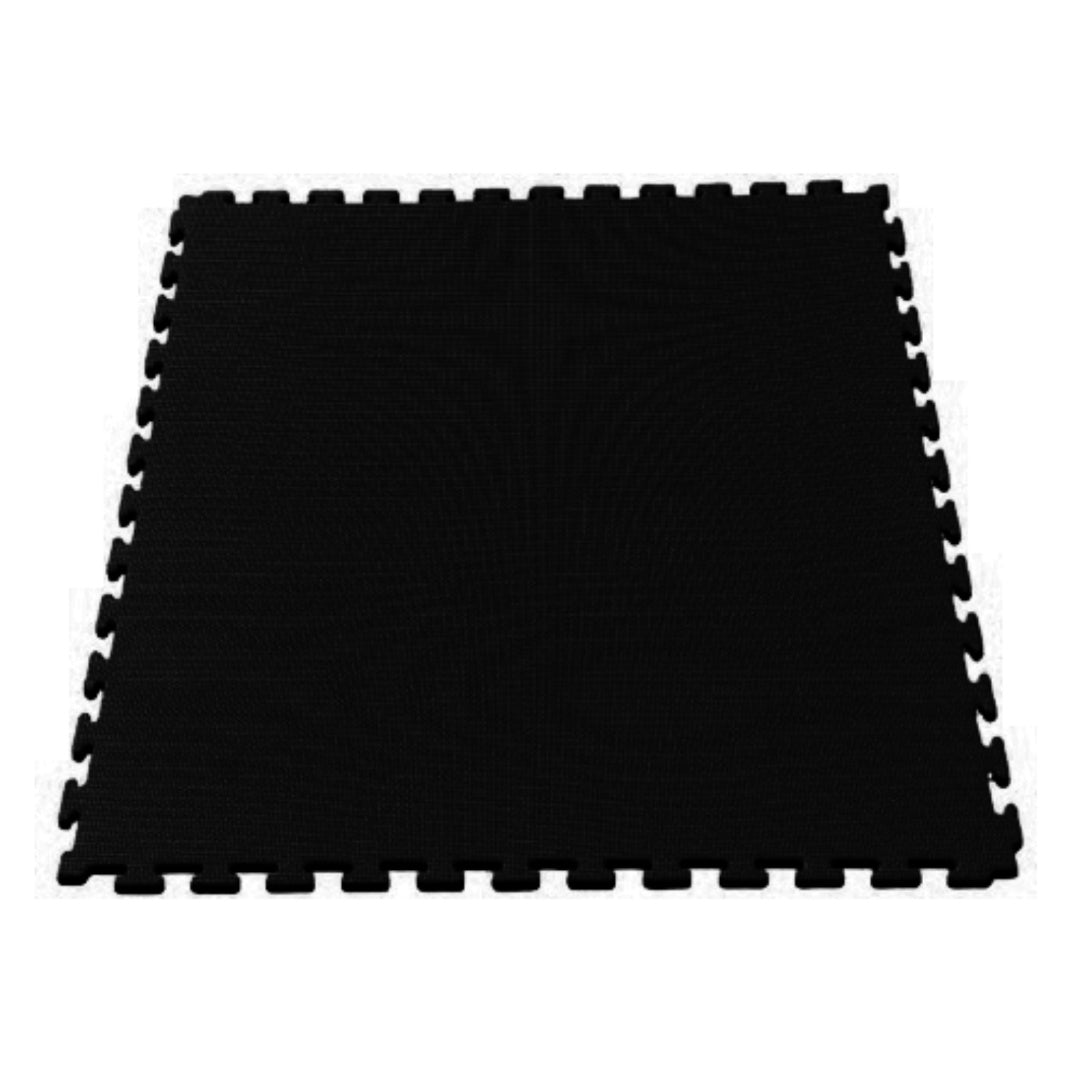 Piso Tatami Randers negro/rojo 1m x 1m x 2cm (1 unidad)