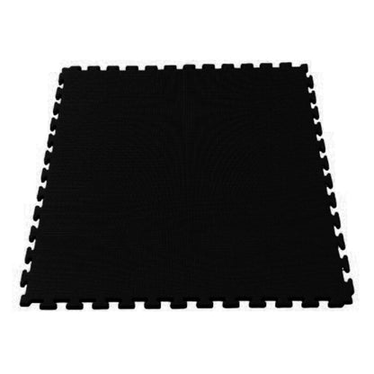 Piso Tatami Randers negro/rojo 1m x 1m x 2cm (1 unidad)