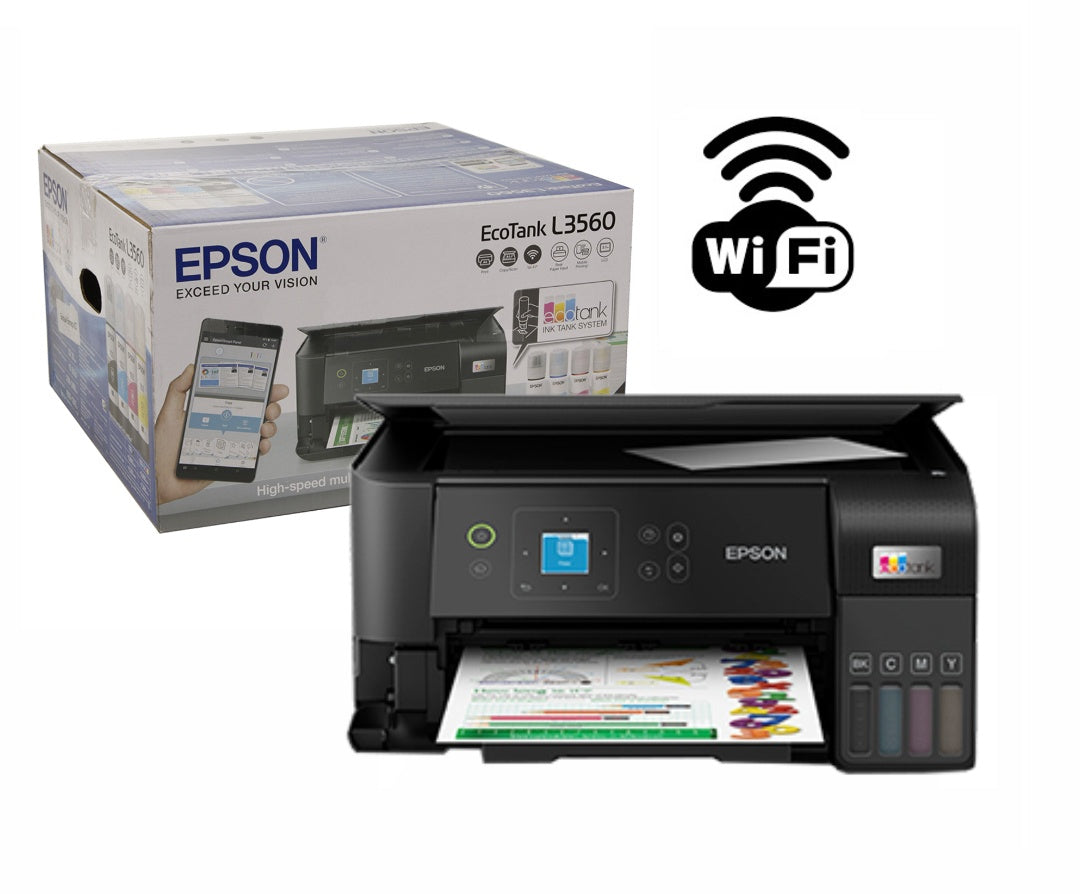Impresora Epson Multifuncion Wi-fi EcoTank L3560