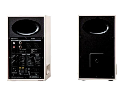 Parlantes amplificadores Edifier MR5 de estudio blancos bluetooth