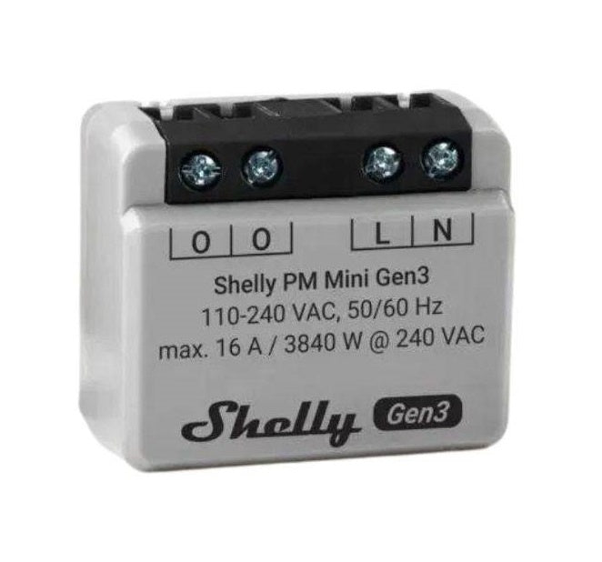 Rele Shelly Mini PM GEN3 Wi-fi