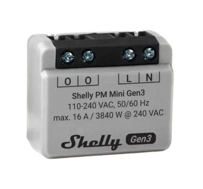 Rele Shelly Mini PM GEN3 Wi-fi