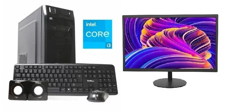 Combo equipo Core i3 14100 + Monitor 19 nuevos! - Tecatech-uy