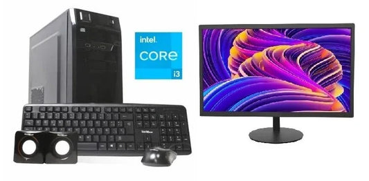 Combo equipo Core i3 14100 + Monitor 19 nuevos! - Tecatech-uy