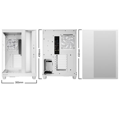 Gabinete be quiet! Light Base 500 LX Blanco