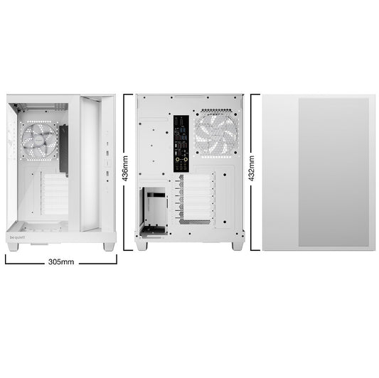 Gabinete be quiet! Light Base 500 LX Blanco