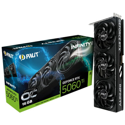 Tarjeta Video Palit RTX 5060Ti Infinity 3 OC 16GB
