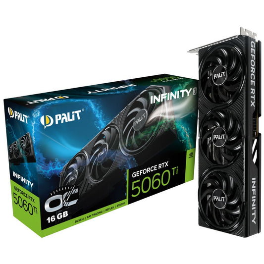 Tarjeta Video Palit RTX 5060Ti Infinity 3 OC 16GB