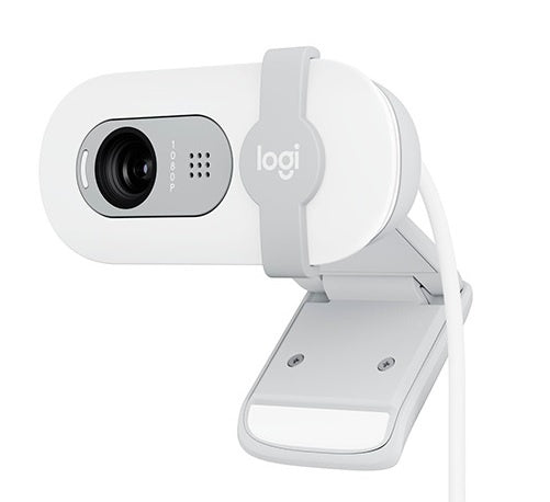 Webcam Logitech Brio 100 Full HD 1080p Blanca