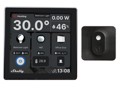 Panel tactil Shelly control domestico Wi-fi Bluetooth