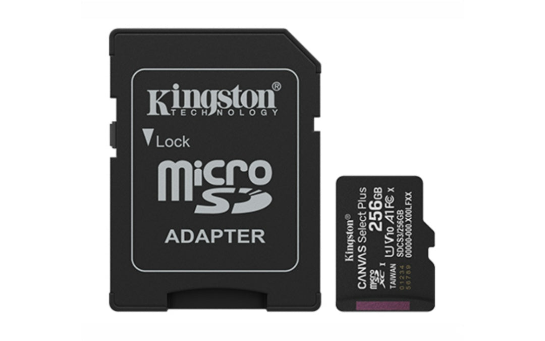 Memoria MicroSD Kingston Select Plus 256GB clase 10