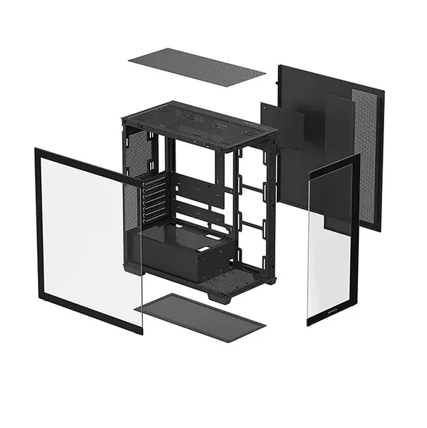 Gabinete Deepcool CG580 Negro - Tecatech-uy