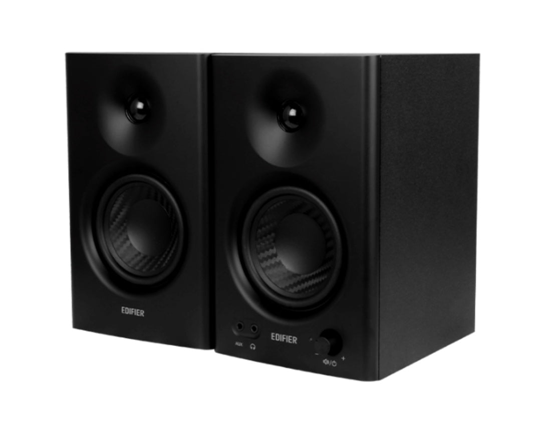 Parlantes Edifier MR4 de estudio negros