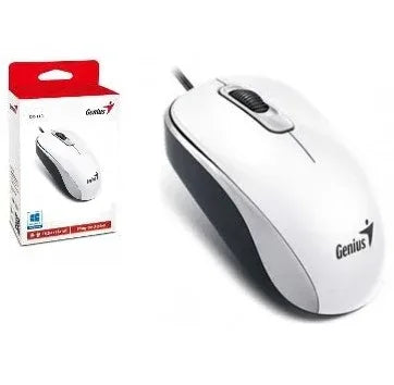 Mouse Genius DX-110 USB blanco - Tecatech-uy