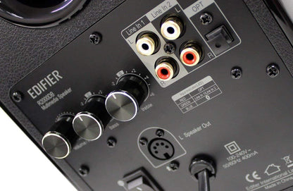 Parlantes Edifier R2000DB bluetooth marron - Tecatech-uy