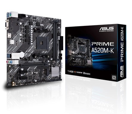 Motherboard Asus Prime A520M-K AM4 DDR4 Micro-ATX