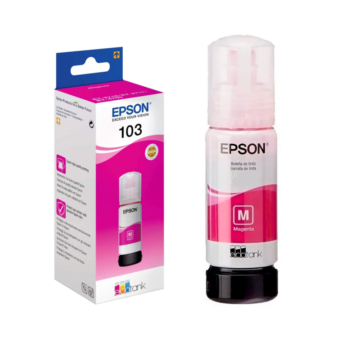 Botella Tinta Epson 103 EcoTank magenta
